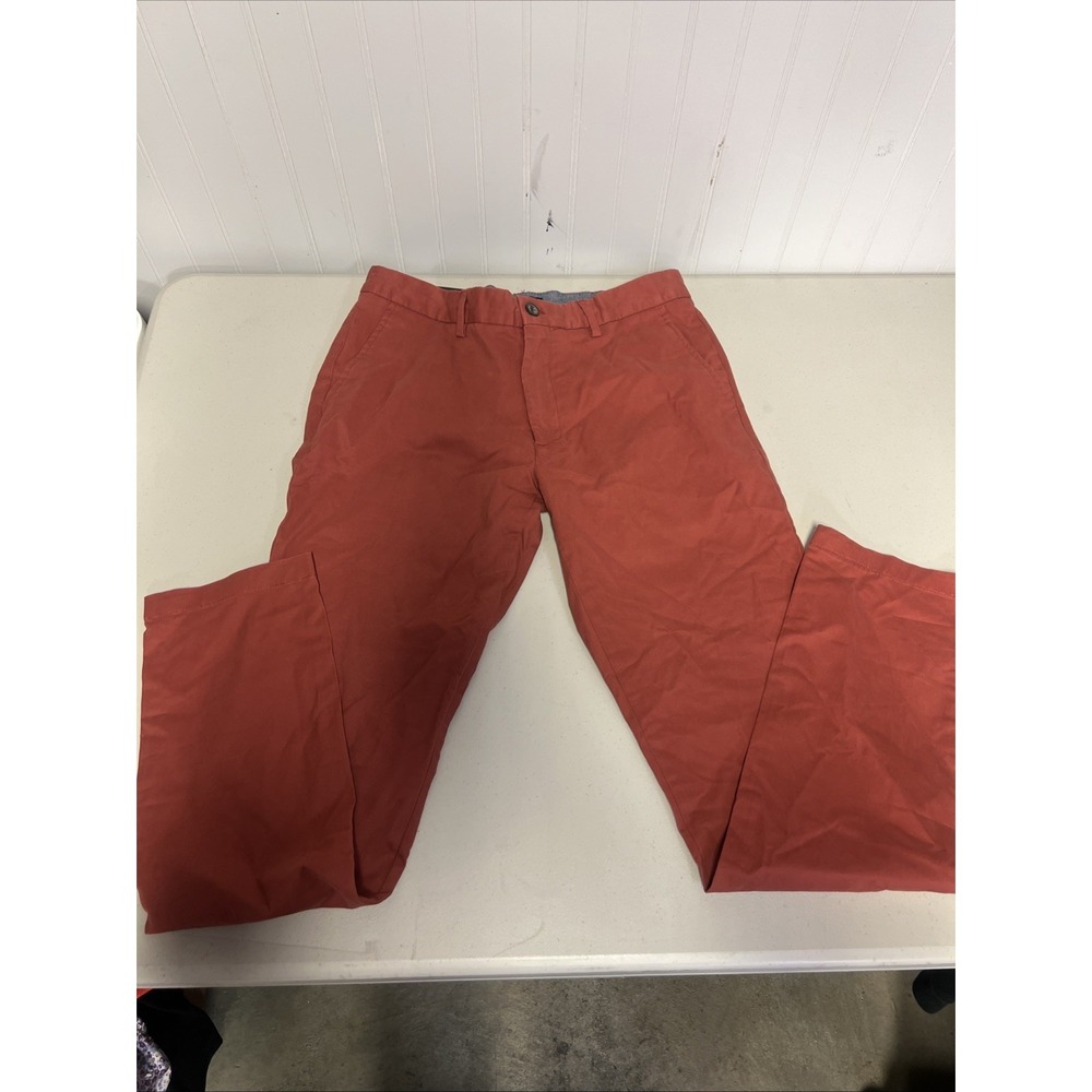 Banana Republic Fulton Skinny Chinos Size 31x 32 Salmon Colored‎ New With Tags